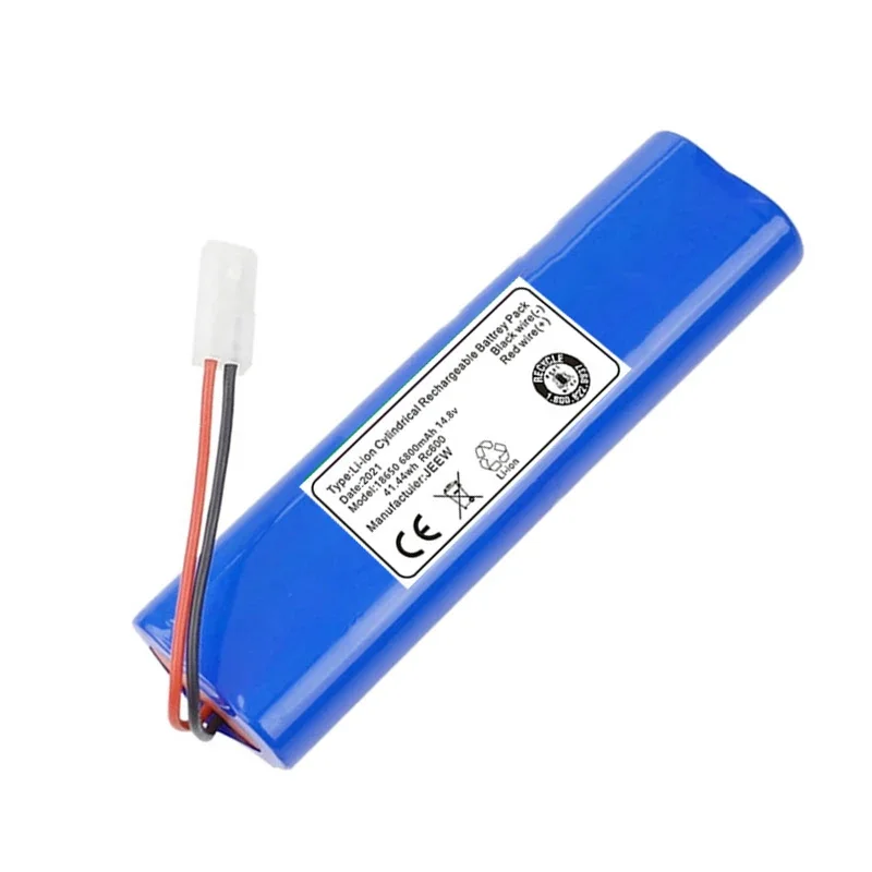 Bateria com Remplacement Pour Aspirateur Robot, 4S1P, 14.8V, 6800mAh, Fit para 360 S6, Acessórios Et