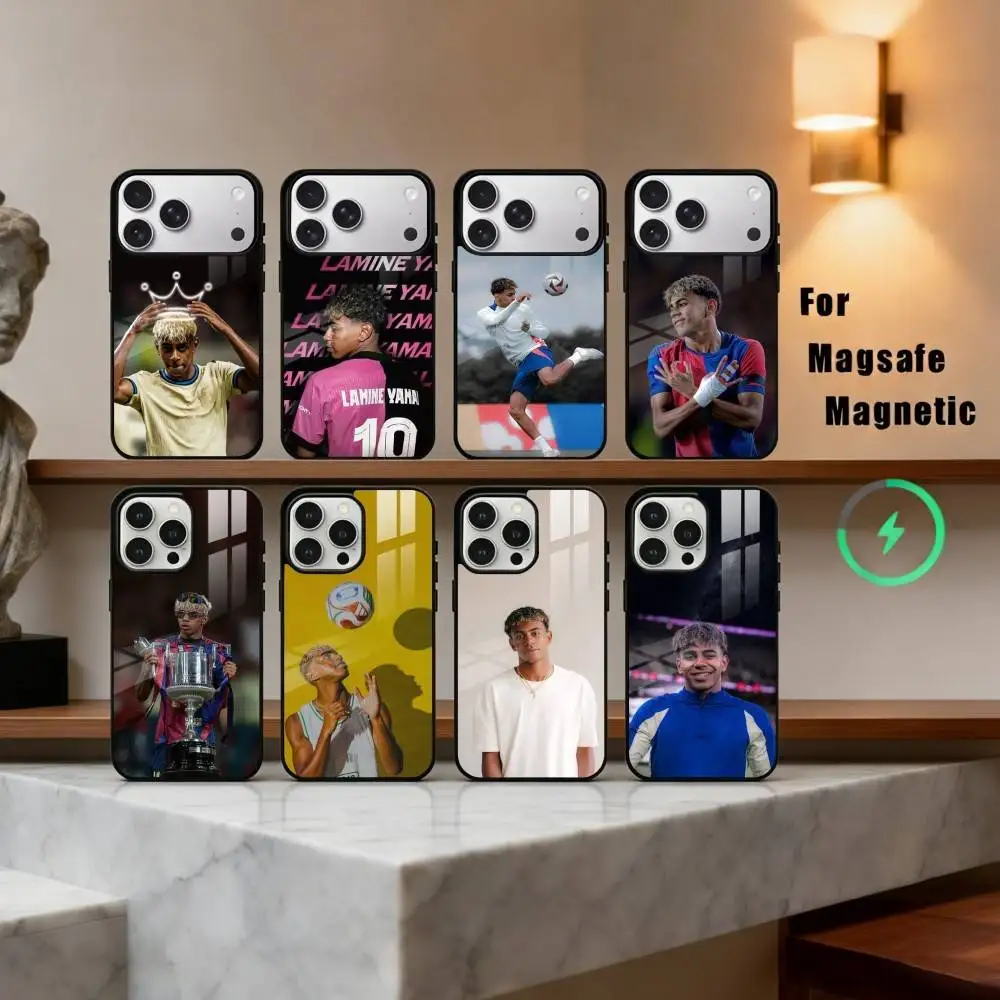 

COOL L-L-Lamine Y-Yamal S-Sport Phone Case For iPhone17,16,15,14,13,12,11 Plus,Pro Max Magnetic For Magsafe Wireless Charging