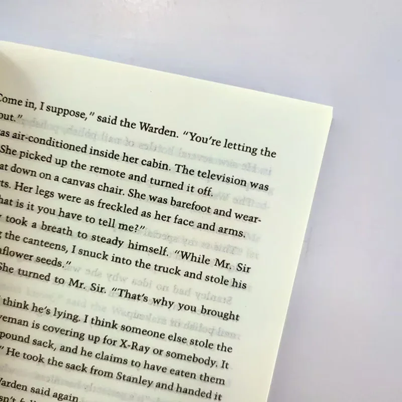 ثقوب النسخة الإنجليزية مكان من الجمال الفريد لويس ساشار بيري الروايات الأدبية