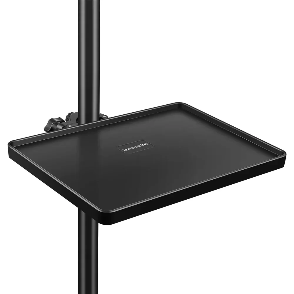 Soporte para teléfono con bandeja para tarjeta de sonido, soporte para micrófono con Clip para teléfono, adecuado para trípode en vivo, accesorios, 16,5x22cm