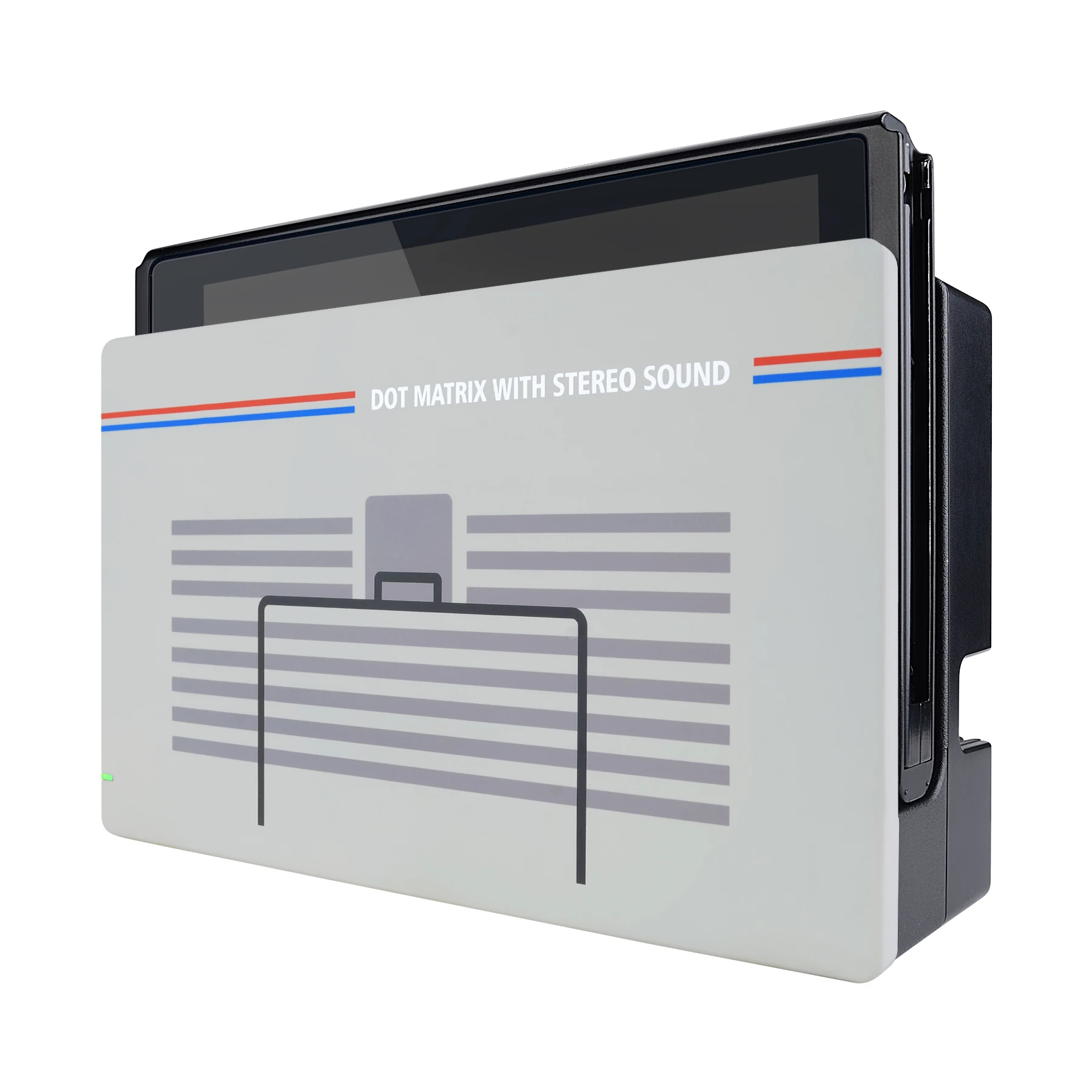 Extremate Faceplate DIY untuk Nintendo Switch Dock, pegangan DIY pengganti perumahan Shell-klasik 1989 GB DMG-01 Style