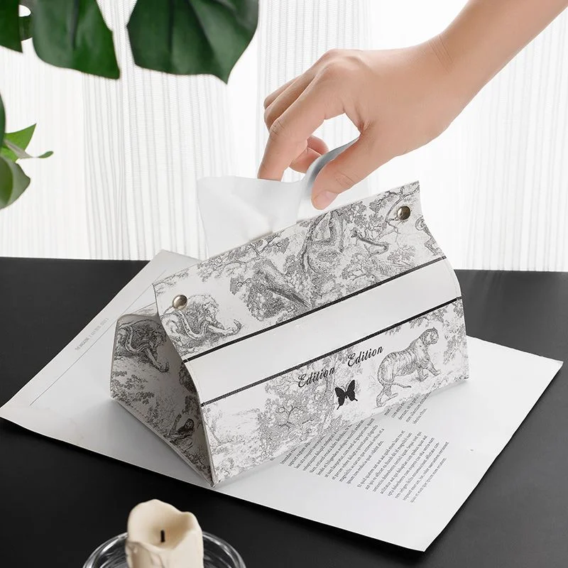 Neo klass izis tische Blume Taschentuch Box Wohnzimmer Home Fahrzeug Toilette Serviette Papier Box Papier setzt Papier Handtuch halter