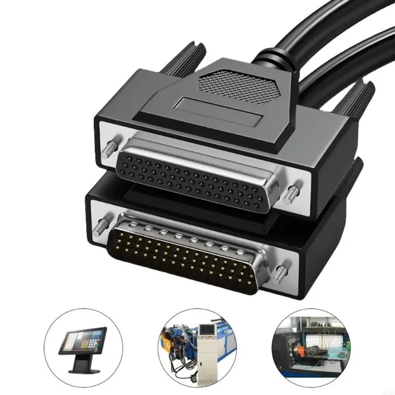 DB44 Extension Cable Male to Female/Male for Cash Registers and Control Equipment