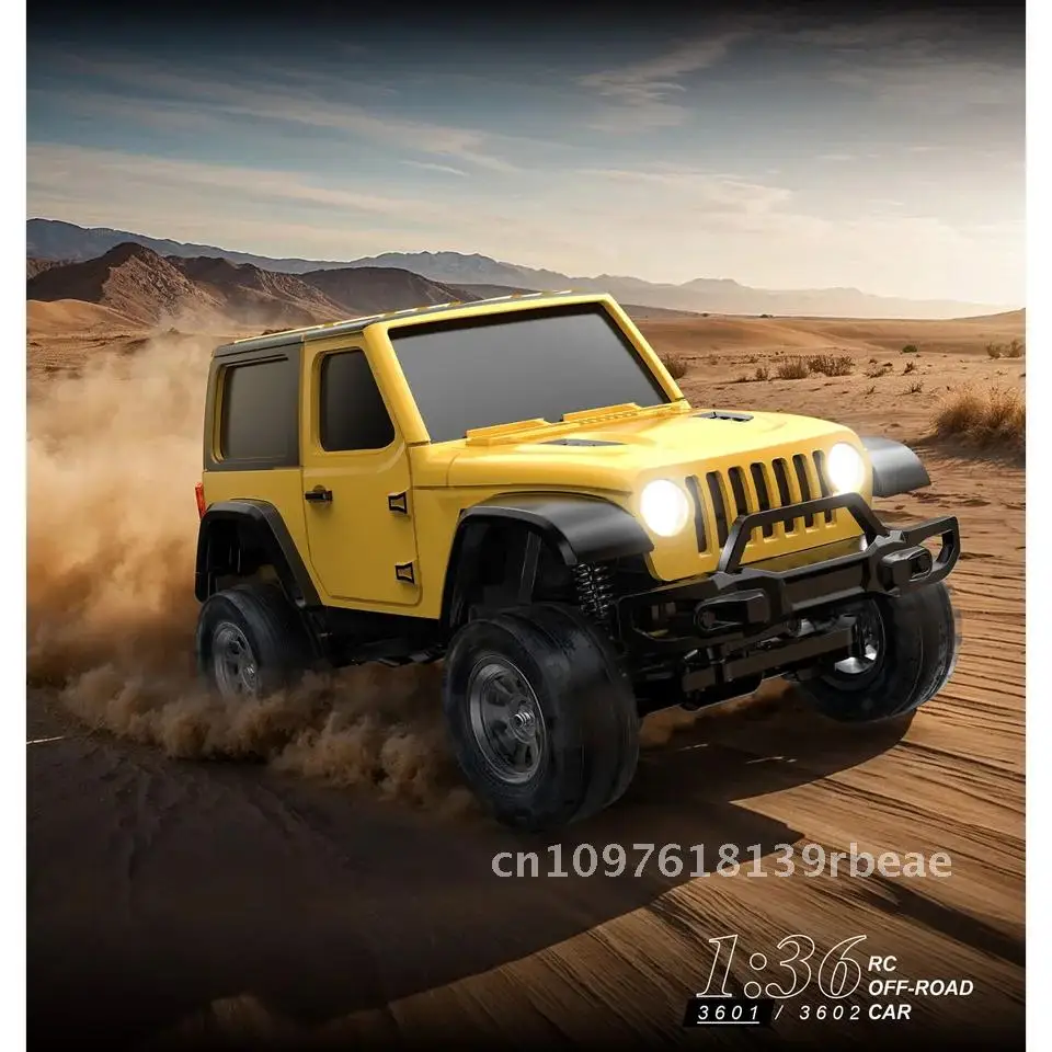 

1:36 полномасштабная многофункциональная игрушка с дистанционным управлением, полный привод, радиоуправляемая модель для восхождения на большую ногу, игрушечный внедорожник