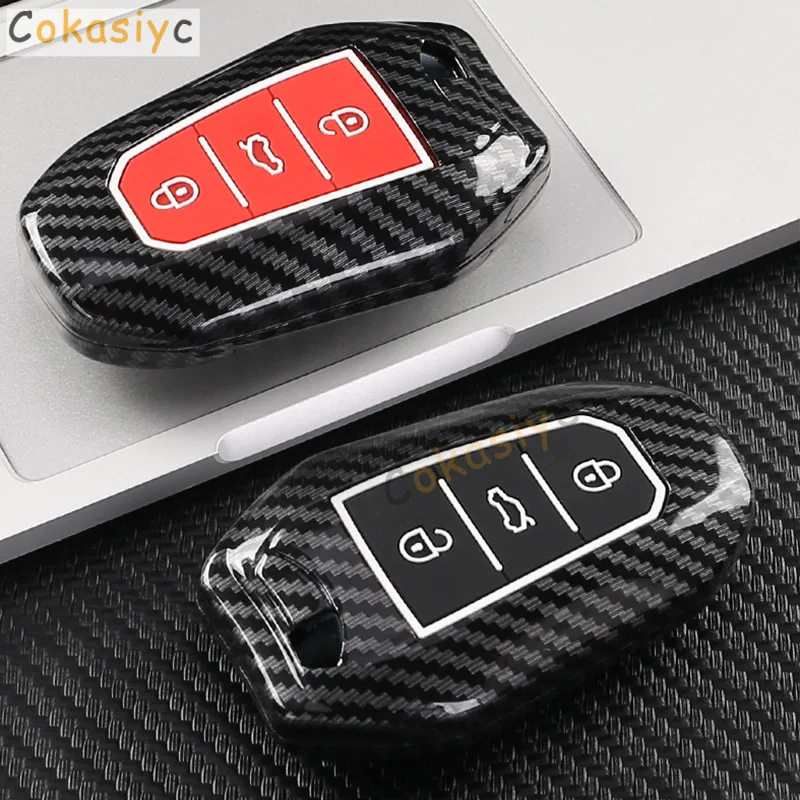 Car Remote Key Case Silicon Cover For Peugeot 3008 208 308 508 408 2008 307 4008 For Citroen C4 C4L CACTUS C3 C6 C8 Shell