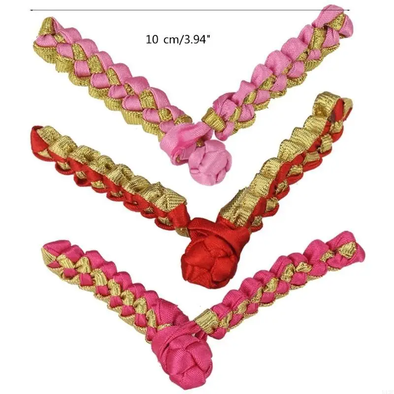 Cheongsam Buttons Closure Sewing Braided Buttons Fasteners for DIY Sewing