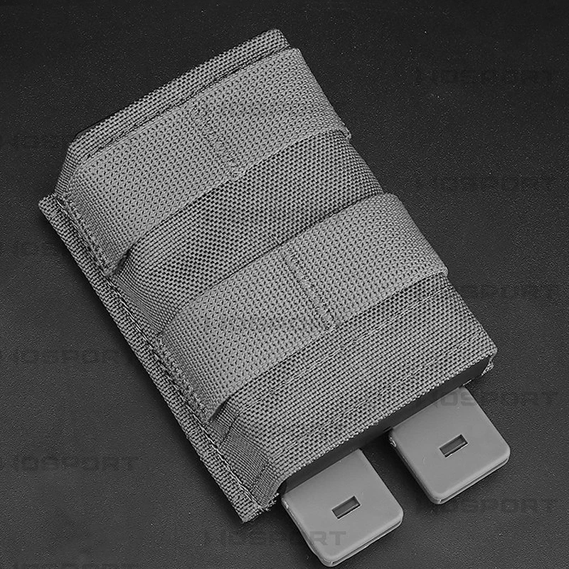 Tactics 5.56 Single Mag Bag MOLLE Magazine Holder Quick Pull Ammo Holster Outdoor Hunting Accessories (Medium)