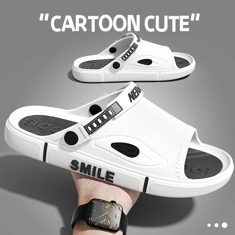 2025 In Vogue صنادل زوجين جديدة غير قابلة للانزلاق خفيفة الوزن ونعل سميك لون الدوبامين أحذية الشاطئ للرجال والنساء #6