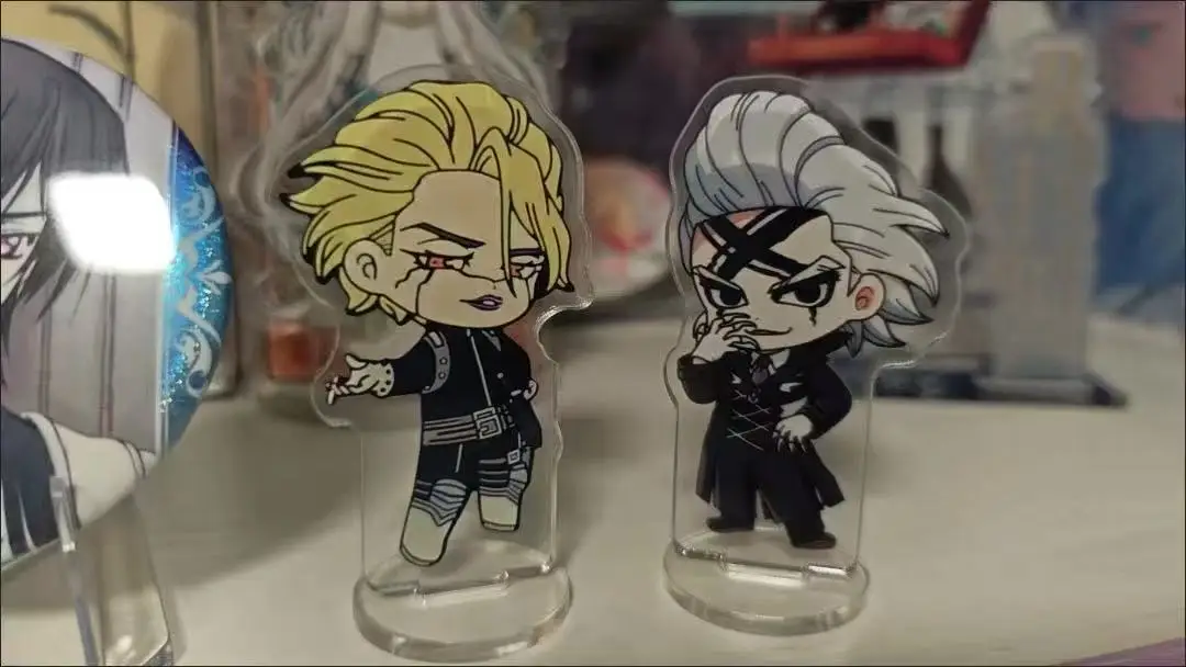 شخصية أنيمي صغيرة من الأكريليك حامل Q ستانلي سنيدر لوحة قائمة لطيفة قابلة للجمع زينو هيوستن وينجفيلد ألعاب الدمى