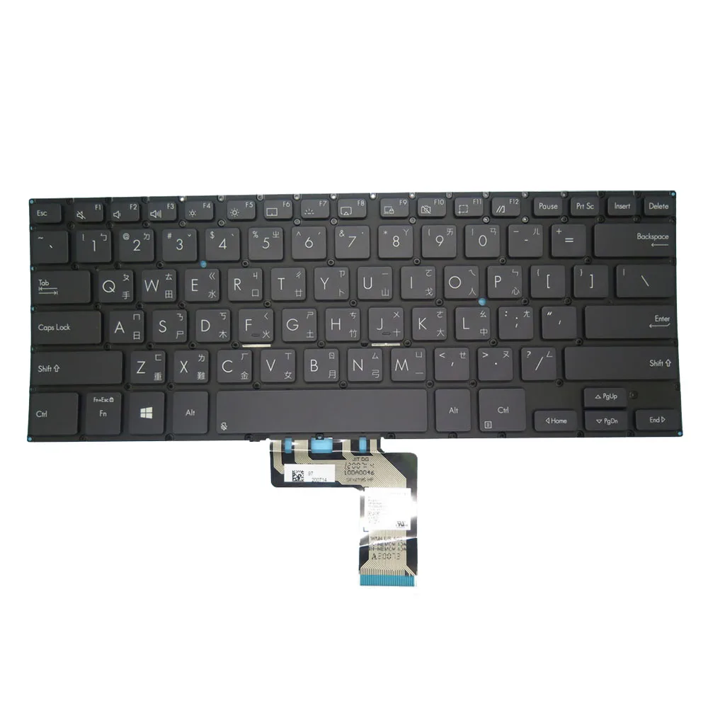 

Клавиатура для ноутбука ASUS 9Z.NEMBN.402 NSK.WM4BN 02 701200592021, черная, без рамки, с подсветкой, традиционный китайский (TW)