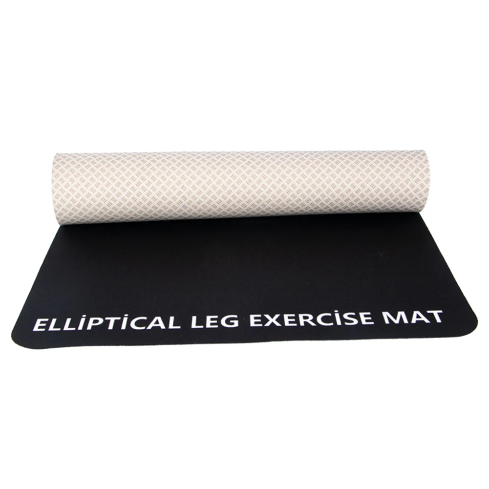 ABYB Ellipse Leg Exerciser Machine Mat, Non-Slip Workout Mat for Under Desk Ellipticals, Electric Seated Foot Pedal Exerciser