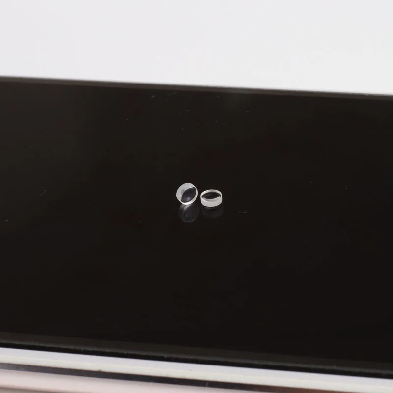 Diameter 4mm Round Glass Laser Focus Lens F2.75/4/6.16 Focal Length Condenser Lens Cutting Machine Aspheric Machine Laser Len