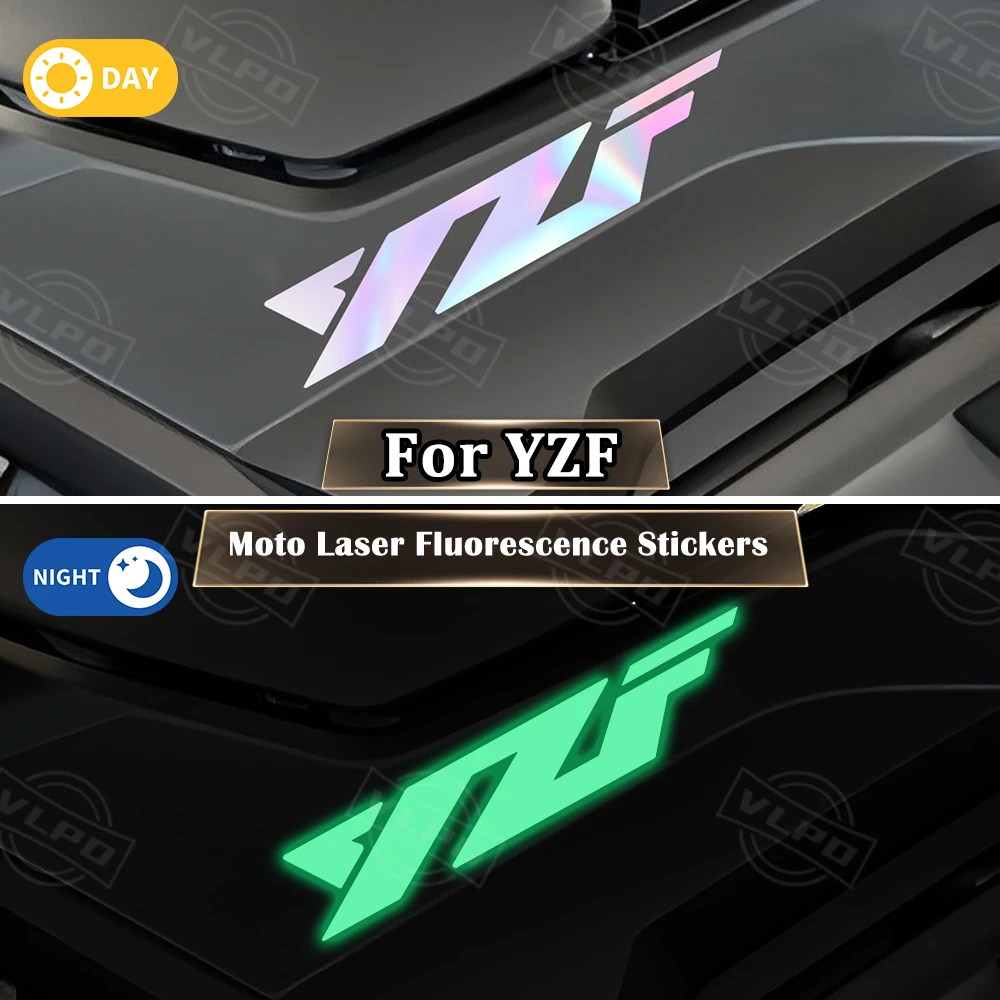 For Yamaha YZF R1 R3 R6 R7 R125 R15 R25 YZFR1 YZFR3 YZFR6 YZFR7 YZFR125 Accessories Motorcycle Laser Stickers Waterproof Decals