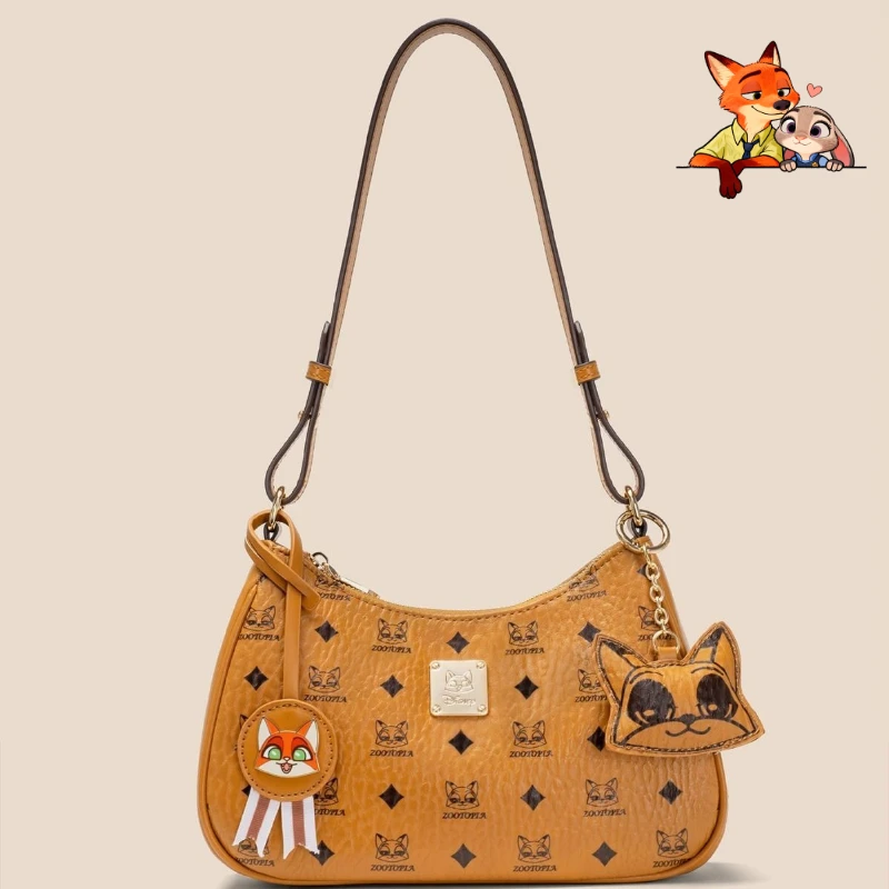 

Disney Zootopia merchandise Nick Wilde anime cartoon cute shoulder bag creative Kawaii girl simple crossbody bag gift wholesale