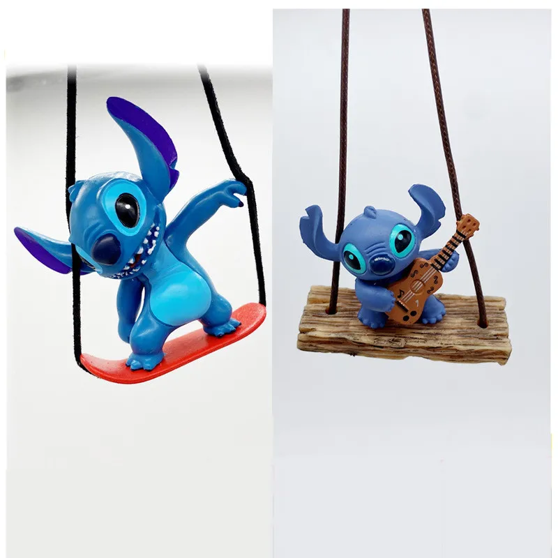 Disney anime filme ponto figura de ação modelo decoração espelho retrovisor automático pendurado pingente ornamentos interiores do carro acessórios