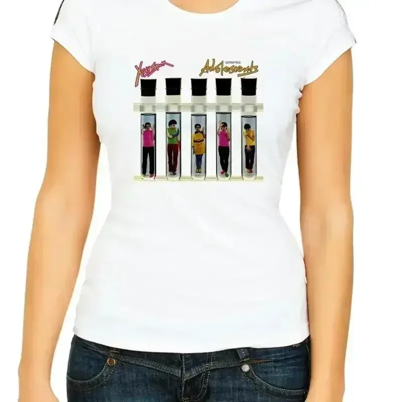 T-shirt femme Germfree Adolescents X Ray Spex 3 4 à manches courtes F107