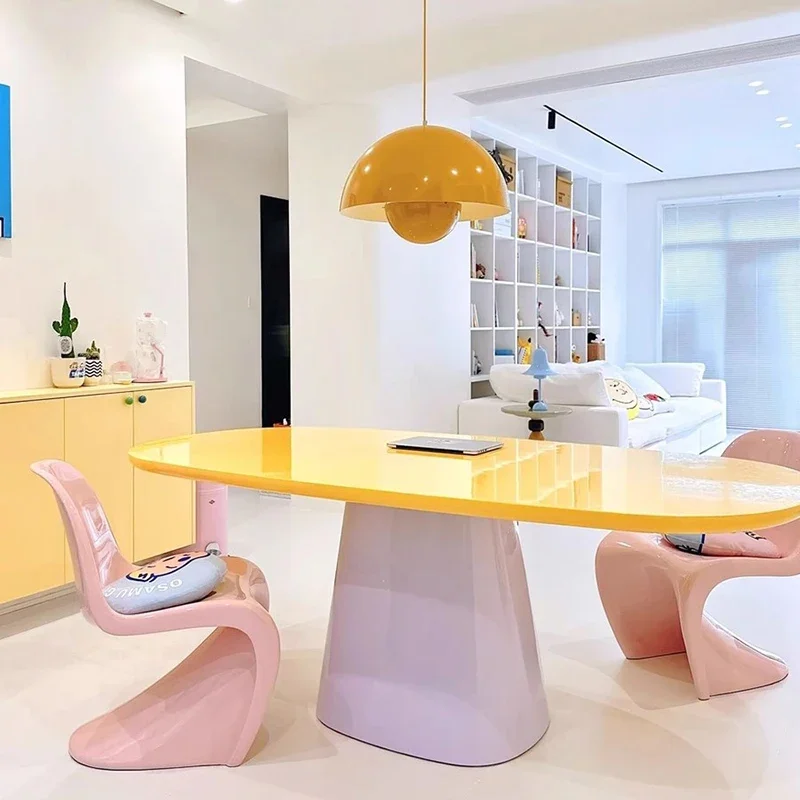 Nordic Design Dining Table Simplicity Living Room Adjustable Coffee Table Modern  Kitchen Furniture