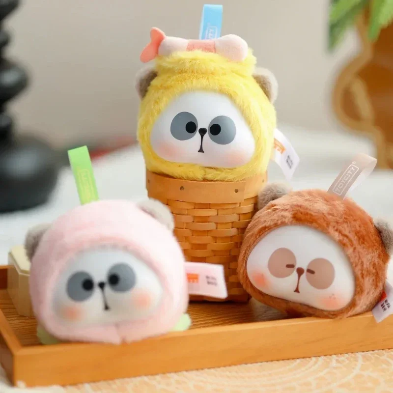 

Mr.Pa Chinese Little Pa Chef Series Blind Box Mystery Box Panda Pendant Backpack Decoration Collection Surprise Toy Gifts Dolls