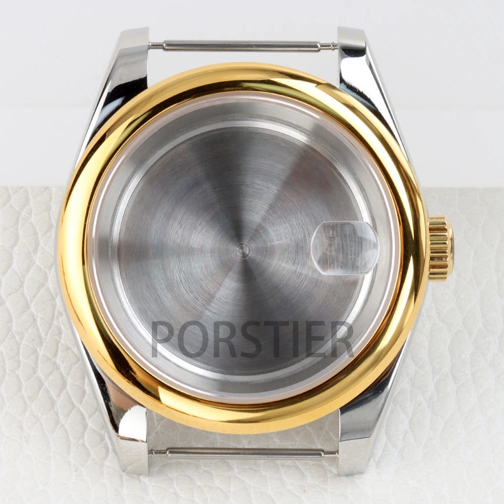 

36MM/39MM nh35 Watch Case Stainless Steel for DATEJUST nh35/nh36 Automatic Movement Sapphire Crystal 28.5mm Dial Waterproof Part