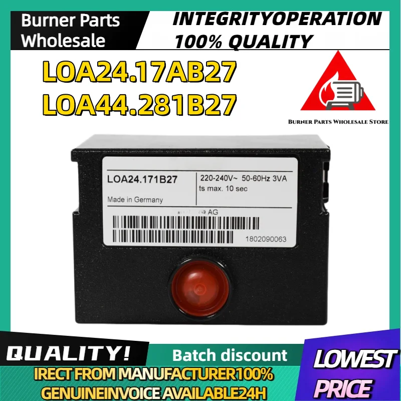 

New Original Genuine LOA24.171B27 LOA44.281B27 Combustion Engine Burner Controller Industrial Heating Equipment Replacement Spar