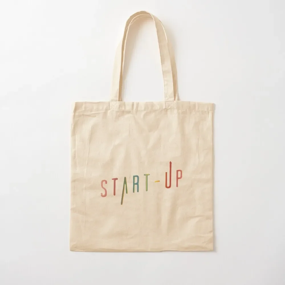 Start-Up (????) K-Drama Logo Tote Bag tote bags aesthetic tote bag canvas the bag