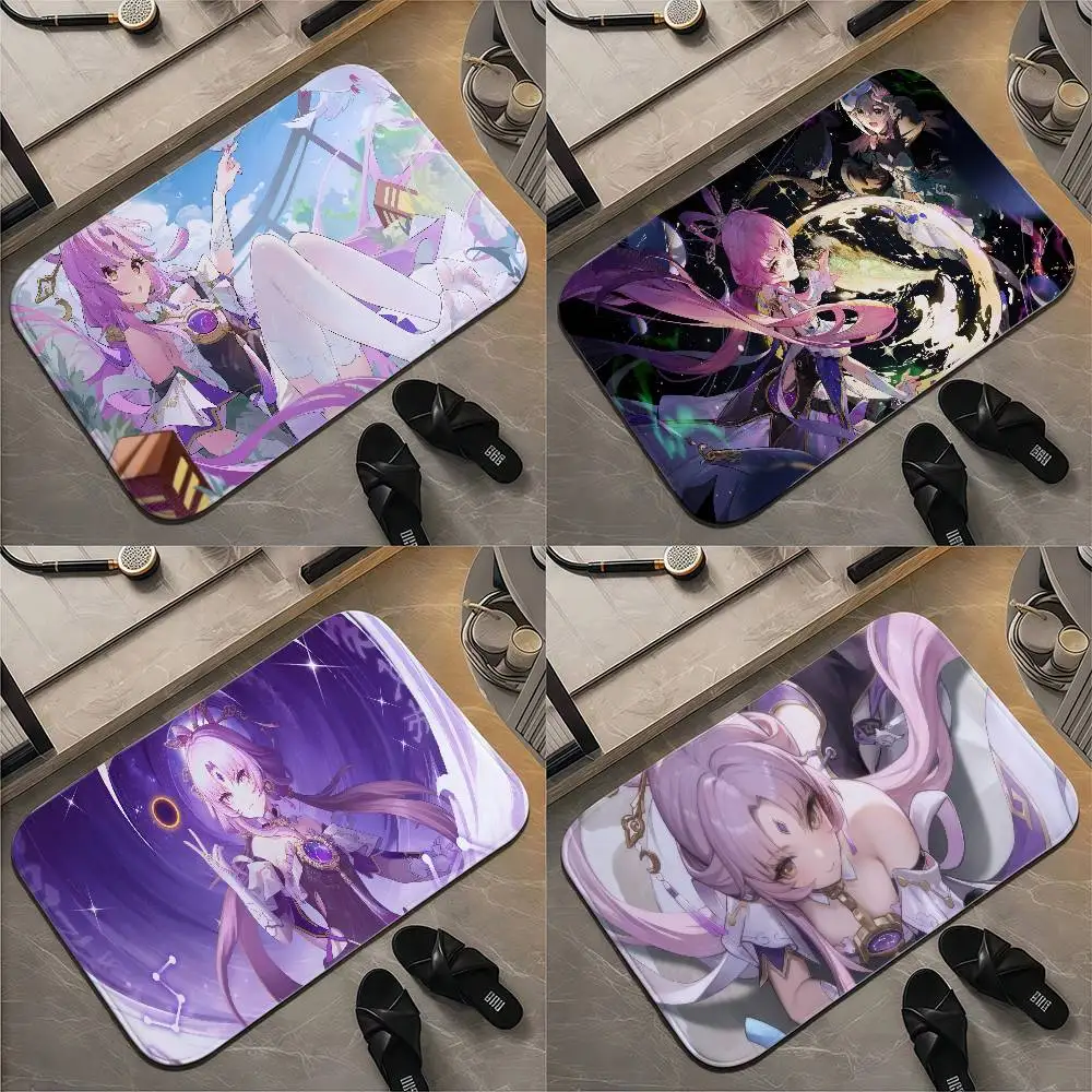 

Honkai Star Rail Floor Mat Printed Large Carpets Room And Bedroom Carpets Bathroom Anti Slip Door MATS Small Carpets
