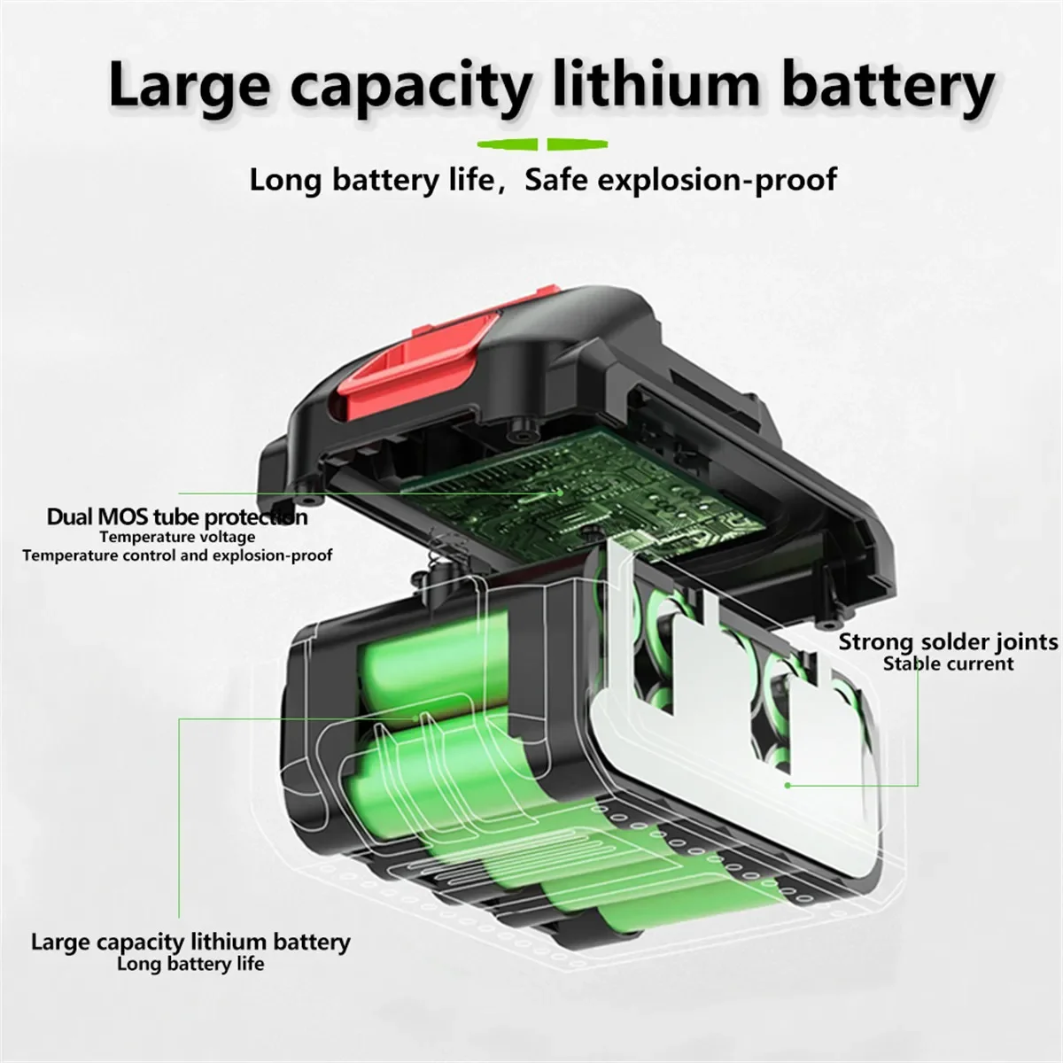 Rechargeable Batteries18V Lithium Ion for Makita 18v Battery BL1840 BL1850 BL1830 BL1860B LXT400