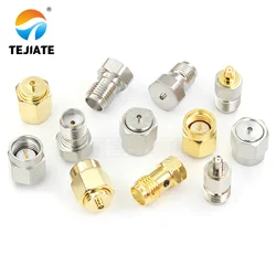 1PCS SMA to IPEX adapter test IPX, a third or fourth generation copper stainless steel JK male and female RF coaxial connector