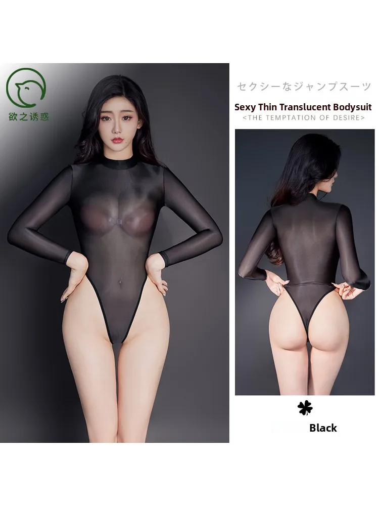 

Сексуальный нейлоновый комбинезон с отверстием для волос, комбинация гарнитуры, чувственное нижнее белье больших размеров, длинные брюки с низкой талией, оригинальный дизайн