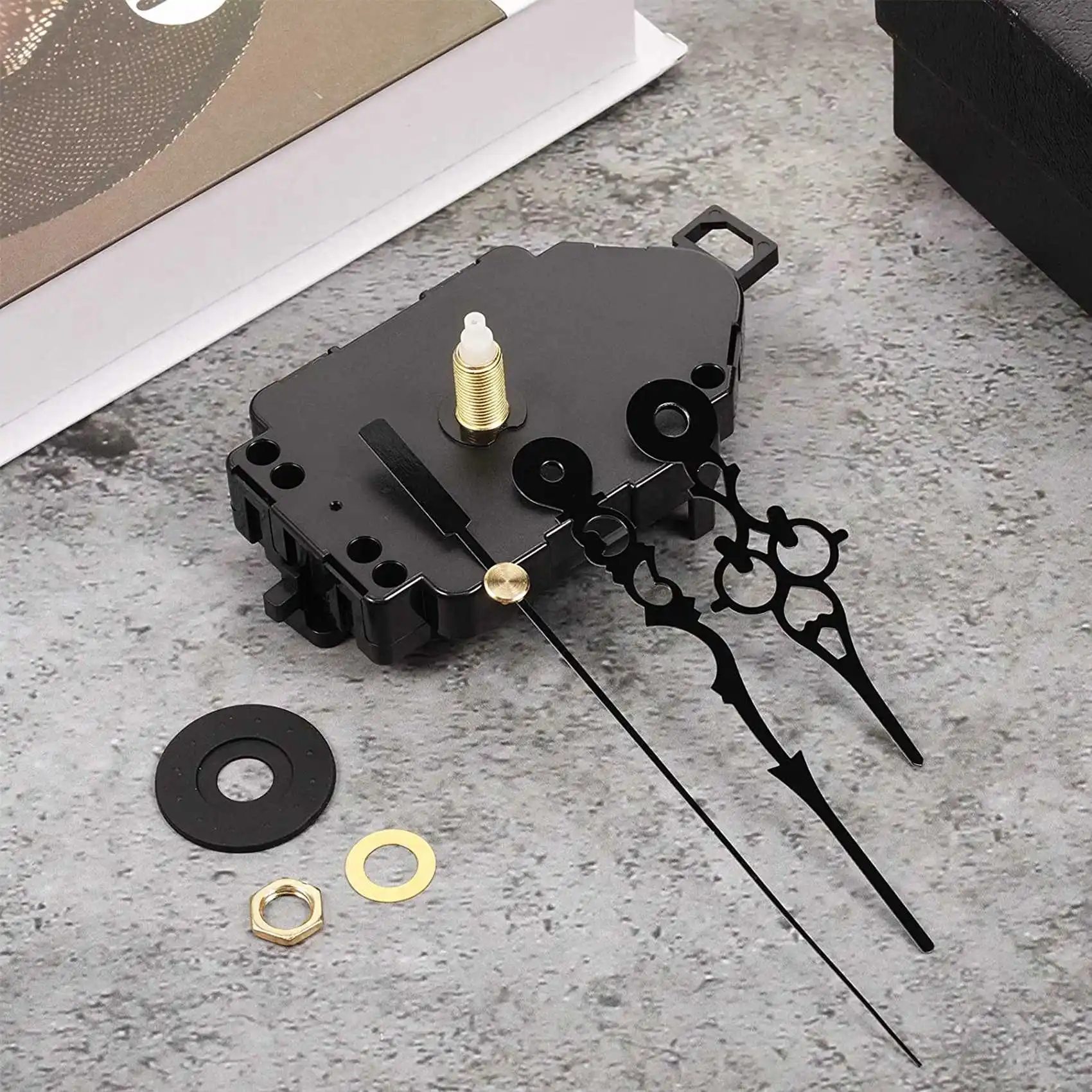 Quartz Pêndulo Movimento Mecanismo Relógio, Mãos Kits, DIY Peças De Reparação Do Relógio, Acessórios De Substituição, 23mm
