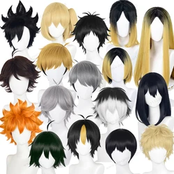 Anime kozume kenma hinata shoyo oikawa tooru kei tsuki shima miya osamu miya atsumu shimizu kiyoko cosplay perücke synthetisches haar