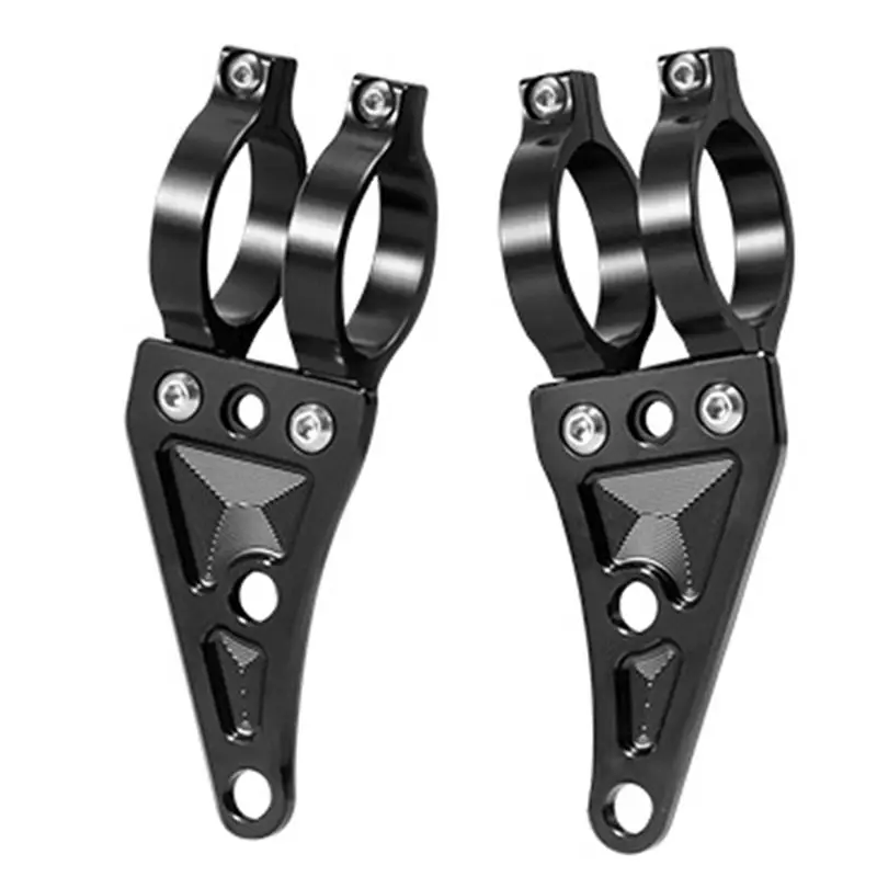 A30F-39-41MM Motorcycles Fork Tubes Headlight Mount Bracket Clamp Headlamp Holder For Honda Yamaha Triumph