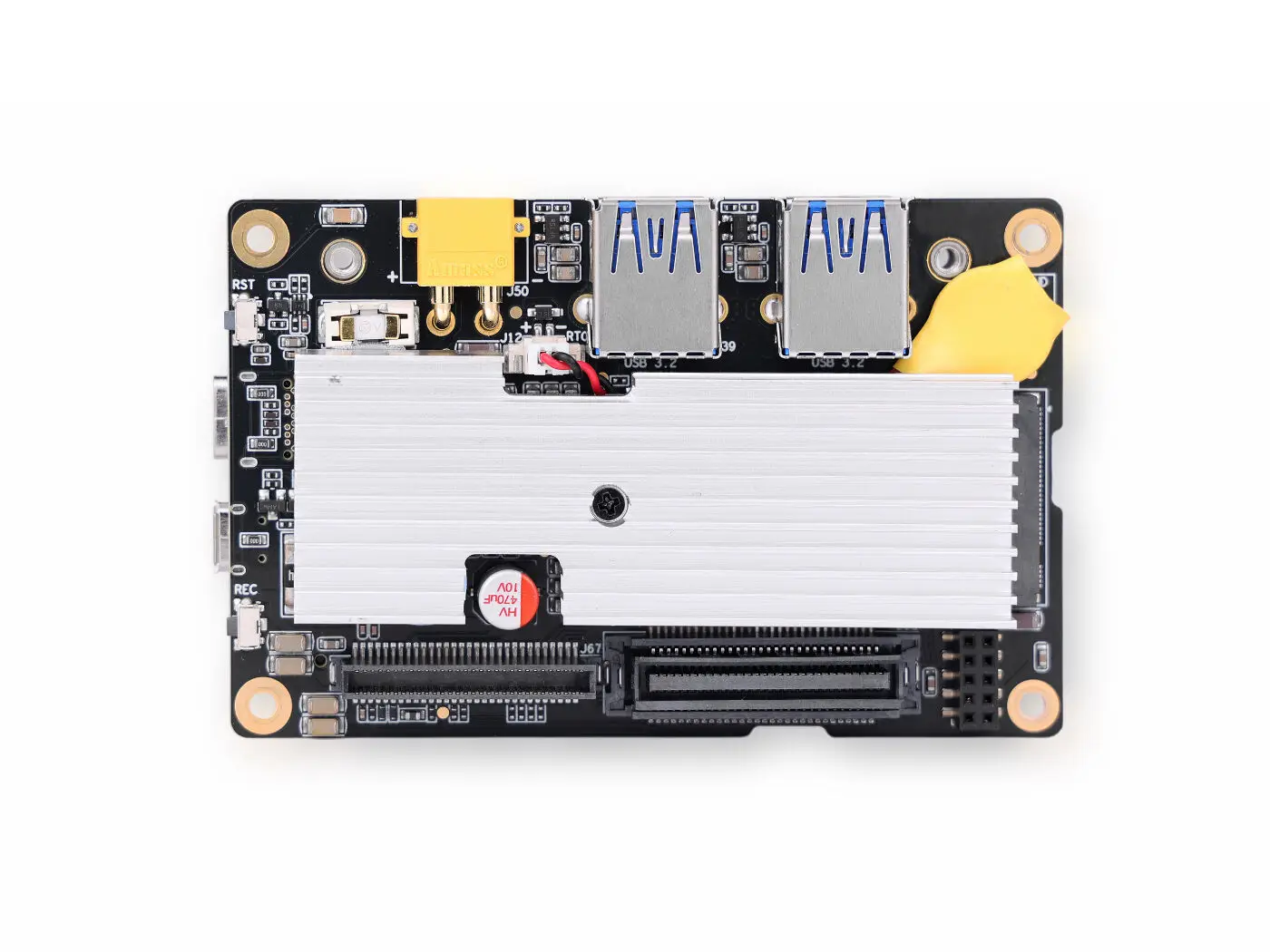 reComputer Mini Carrier Board for NVIDIA Jetson Orin NX Nano, Compact & Feature-Rich Sensors for Edge AI Robotics UAV UGV Drones