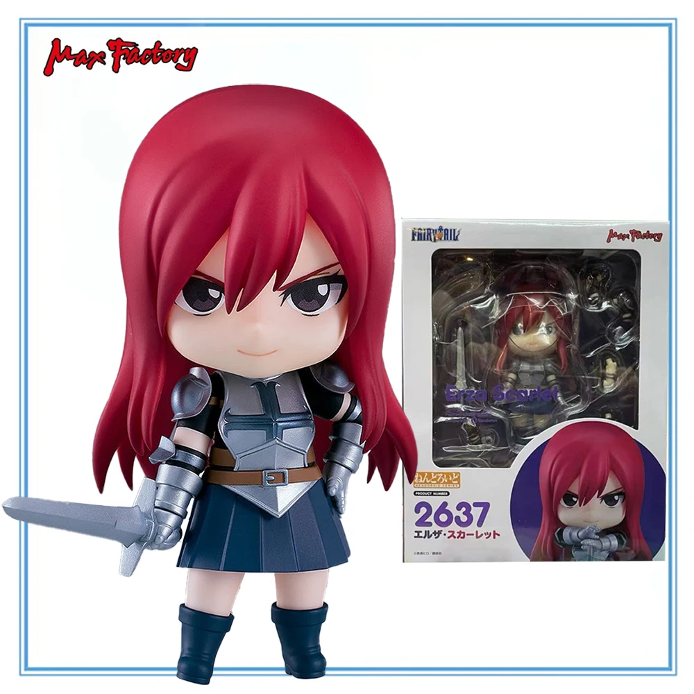 

В наличии Оригинальный Max Factory Nendoroid ( # 2637) Fairy Tail-Эраза Скарлет Аниме Фигурка Подарки Игрушки Модель