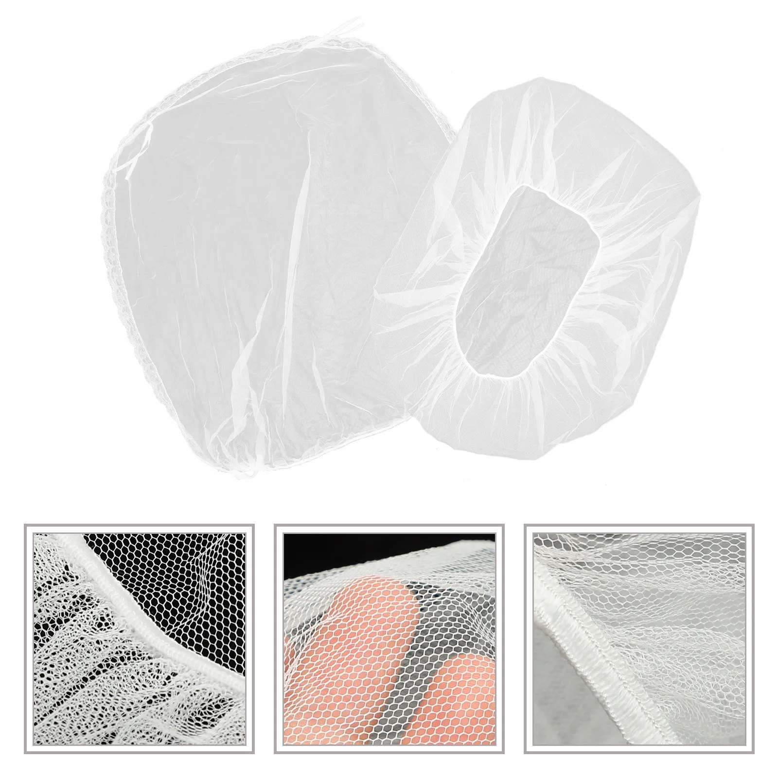 

2Pcs Mesh Net for Stroller Baby Mosquito Protection Cover Universal Fit Lightweight Breathable Stroller Netting Safe Outdoor Use