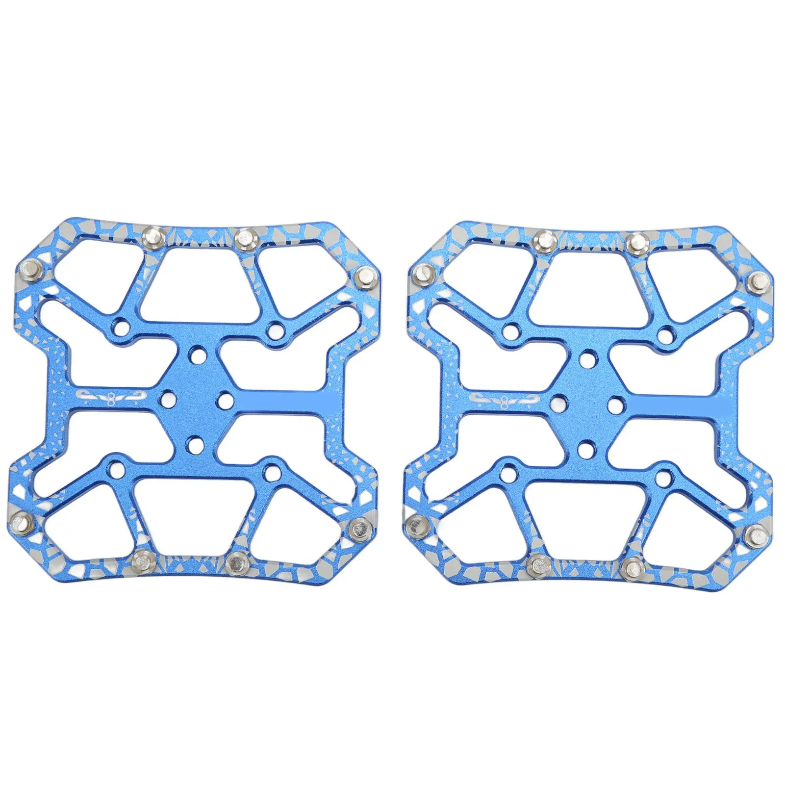 

1 Pair Bicycle Clipless Pedal Converter Self Locking Disc Pedals Platform Adapter for SPD Bike