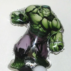 Superhero The Incredible Hulk Aluminum Balloons Birthday Supplies Green Birthday Latex Balloons for Kids Baby Shower Decorations