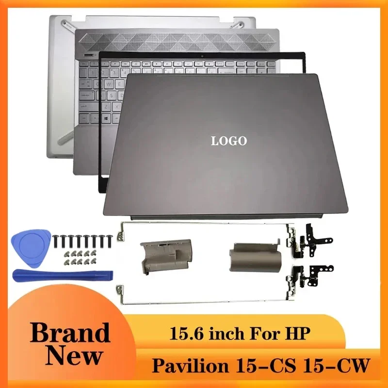 For HP Pavilion15-CS15-CW L28379-001 Notebook Screen LCD Back Cover/Front Bezel/Hinges/Hinge Cover/Palmrest/Bottom Accessories