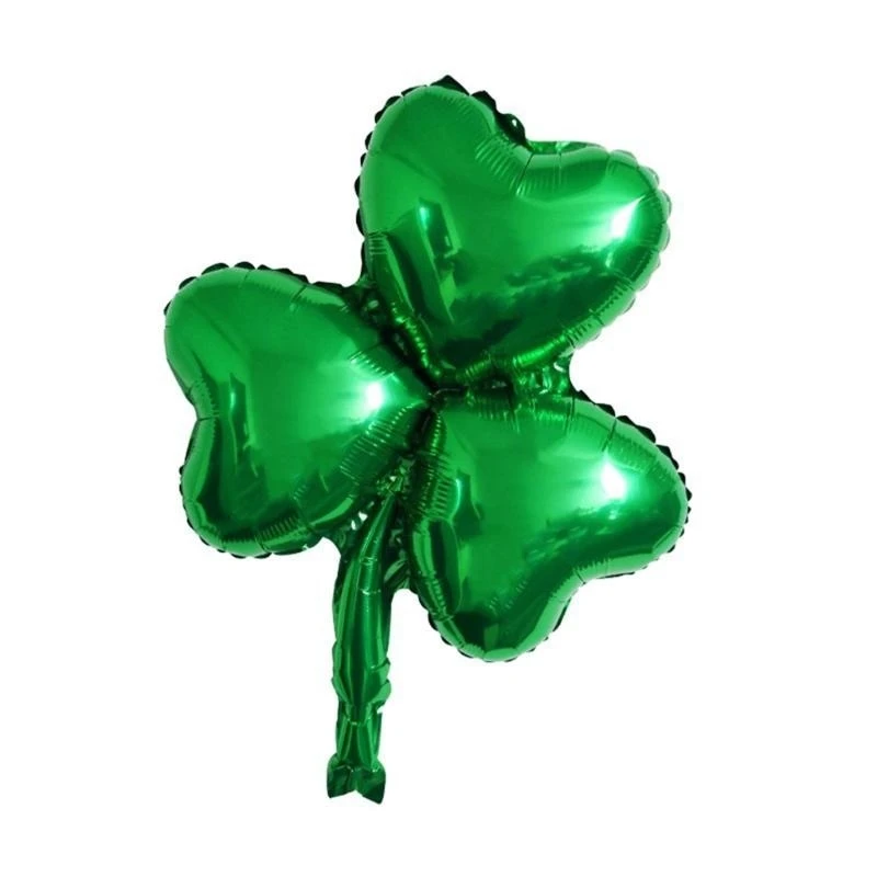 البالونات الأيرلندية Clover-Balloons St. Patricks Day Shamrock Balloons Cup Cup Balloons Green Resil