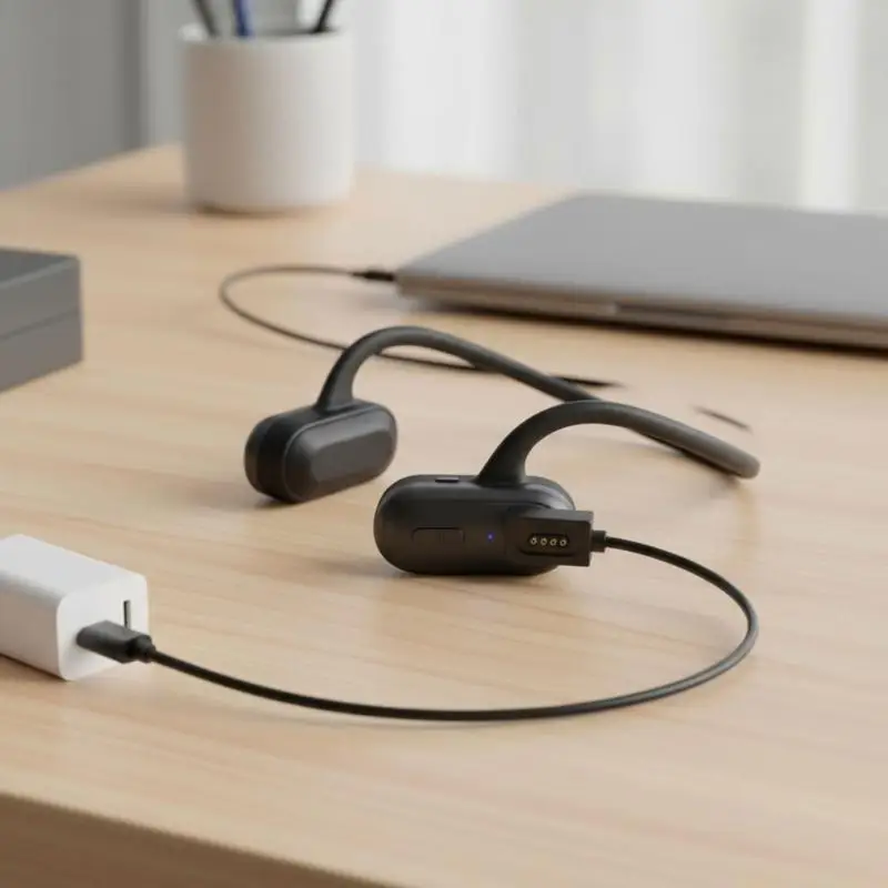 M5TD Fast USB Cord For Open Ear 2 Sports Headsets Weather Resistant PVC Securely Charging Cable