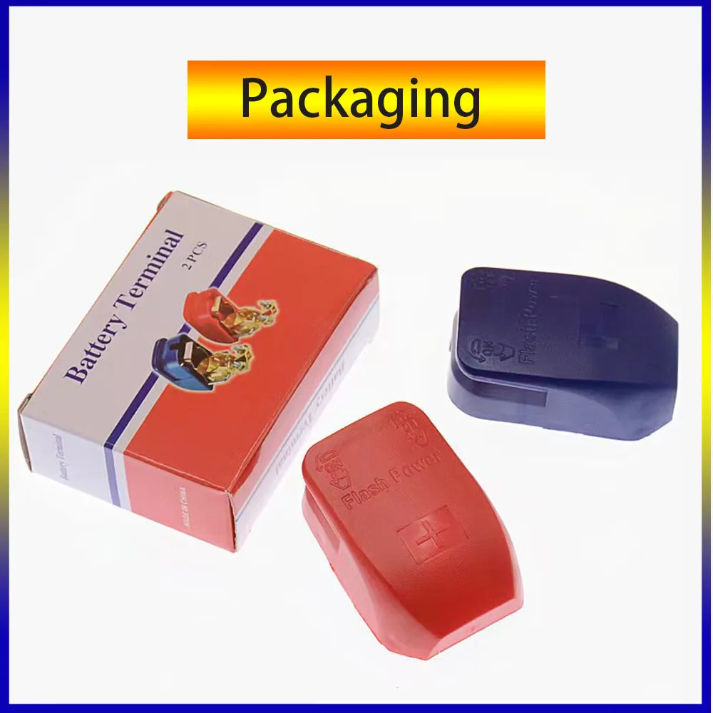 

1 Pair Car Battery Terminal Connectors Positive Negative Car Battery Terminals Clamp Connector Quick Release Disconnect
