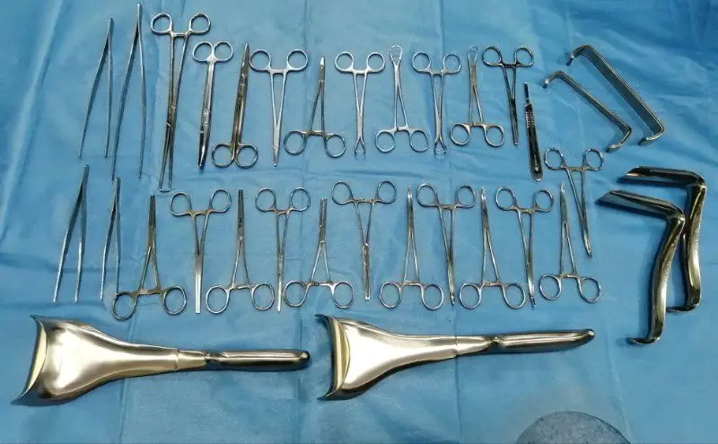 Medical Operation Instrument Instrument Delivery Kit Caesarean Surgery Box Tool Set