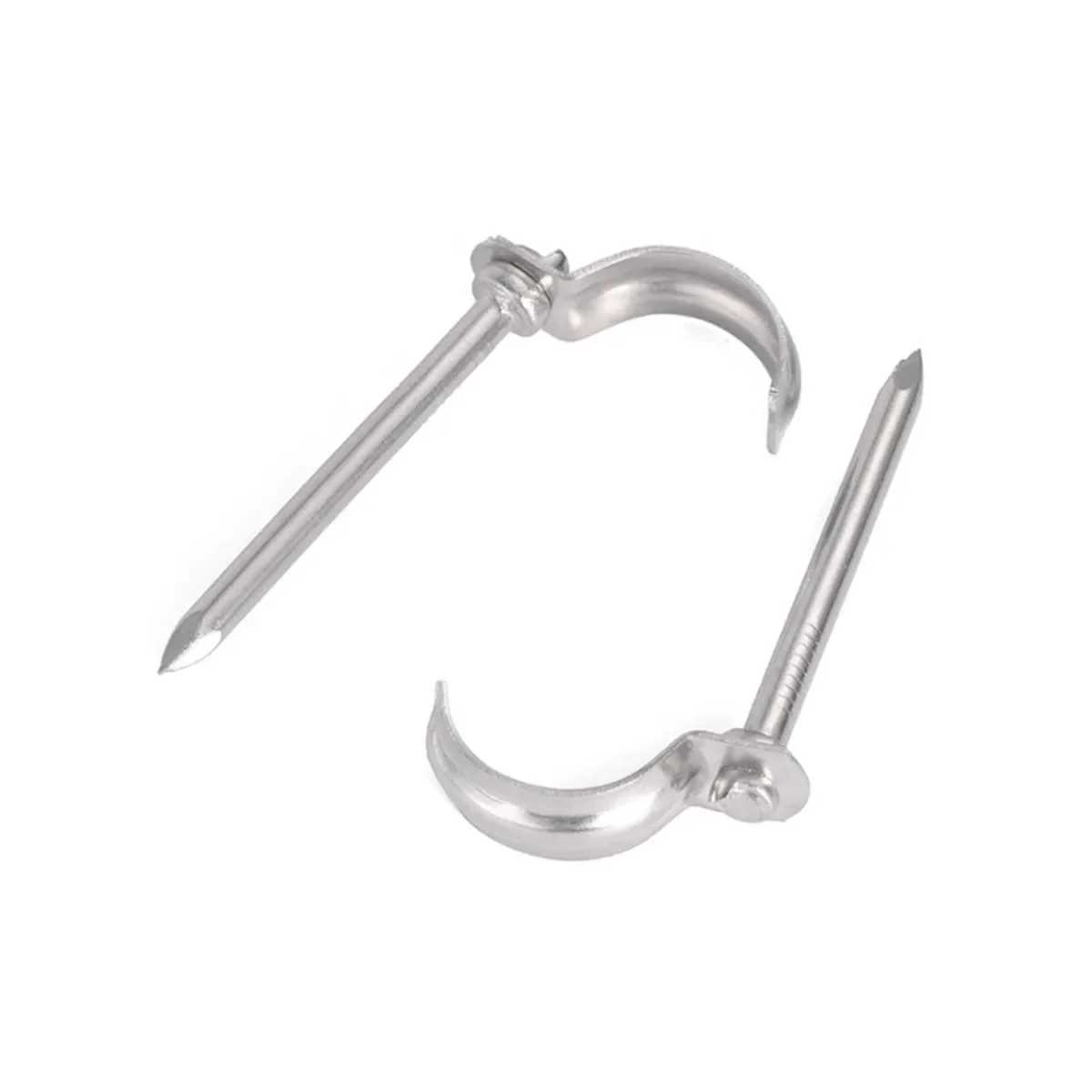 4/6 /1 Inch Stainless Steel Water Pipe Hook Nail/Fixing Nail Pvc Hot Melt Pipe Fixing Clip Nail