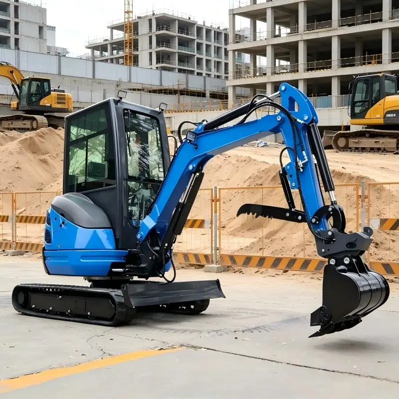 Free Shipping 2.5 Ton Mini Excavator EPA EURO 5 Kubota Crawler Digger Farm 2.5 Ton Mini bagger Excavator Machine with customized