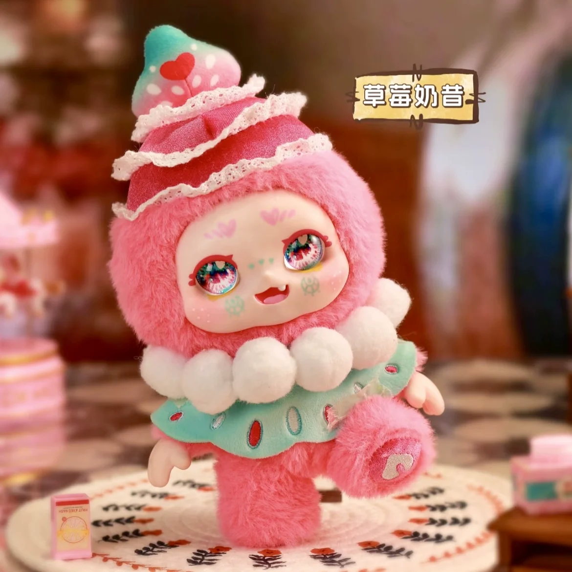 

Виниловая кукла Kimmon Let'S Cafe Coffee Day, слепая коробка, модный кулон, коллекционная подвеска для любителей игрушек и подарков с драгоценными камнями