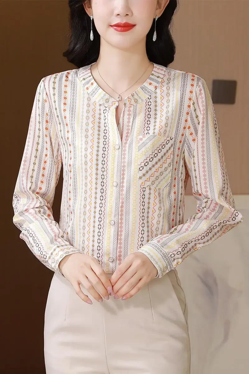 

New elegant Women's Blouses ladies shirts Blusas Mujer Long Sleeve Shirts causal Tops