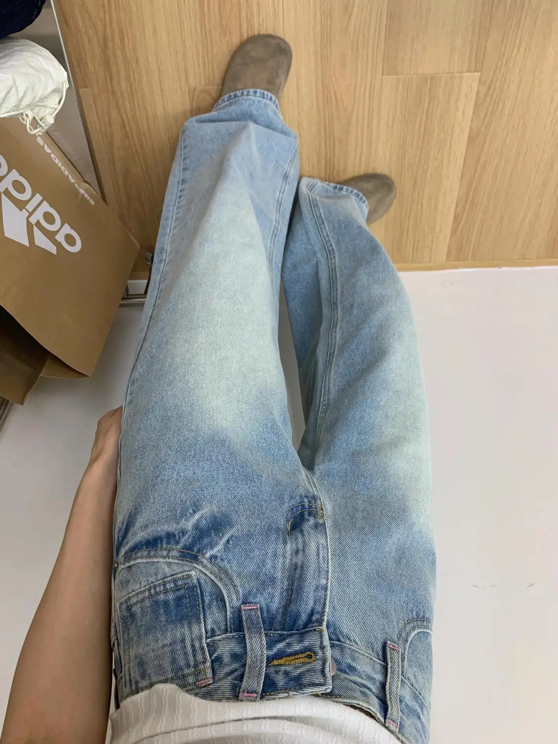 

Wide Jeans Trousers For Woman Skinny Slim Stretch Comfortable Soft Cotton Fabric Female Denim Fashion Basic Simple All Match
