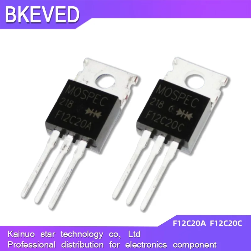 5pcs TO220 F12C20A F12C20C TO-220 12C20 Transistor 100% original new