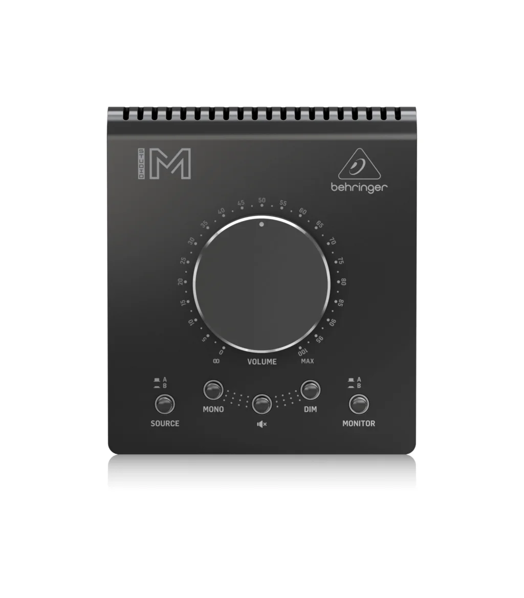 BEHRINGER STUDIO M Premium Passive Studio Controller all-in-one Master Volume controller, Source selector and Monitor switcher