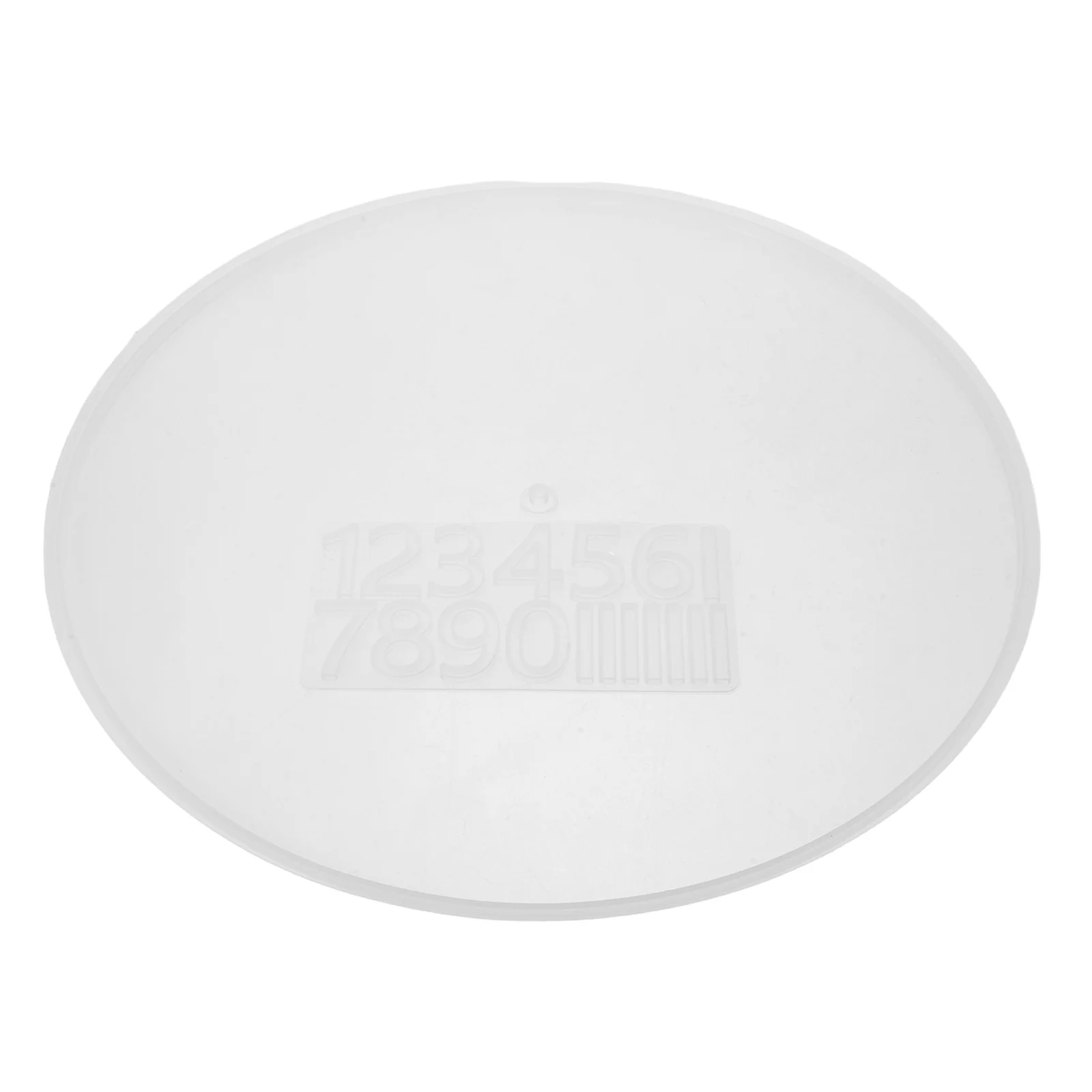 

1 Set Round Silicone For Resin Art Arabic Numbers Diy Wall Hanging Ornament Epoxy Face Molds Home Craft Decor Wall Clock Molds